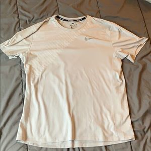 Nike Light Grey Drifit Training Shirt - Large